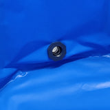 Foldable PVC Fish Tank with Stable Frame and Drain Valve for Aquaculture, Above Ground Fish Pond