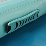 Inflatable Air Gymnastics Mat 10ft/13ft/16ft/20ft Training mat 4/8 inches Thick tumbling mat with Electric Pump for Home/Gym/Outdoor (pink/blue/green)