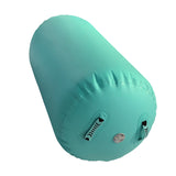 Air Roller Gymnastics Barrel Inflatable Tumbling Roller with Electric Pump for Backhandspring Training Home Use Yoga Training (pink/blue/green)