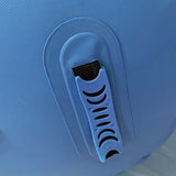 Air Roller Gymnastics Barrel Inflatable Tumbling Roller with Electric Pump for Backhandspring Training Home Use Yoga Training (pink/blue/green)