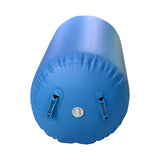 Air Roller Gymnastics Barrel Inflatable Tumbling Roller with Electric Pump for Backhandspring Training Home Use Yoga Training (pink/blue/green)
